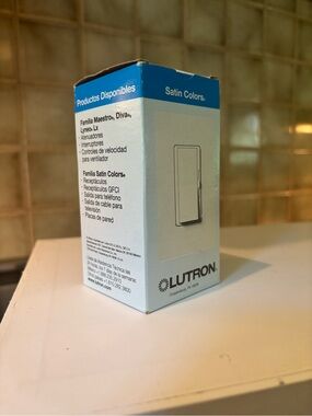 Lutron  DVSC-603P- BI Preset Dimmer in Biscuit
